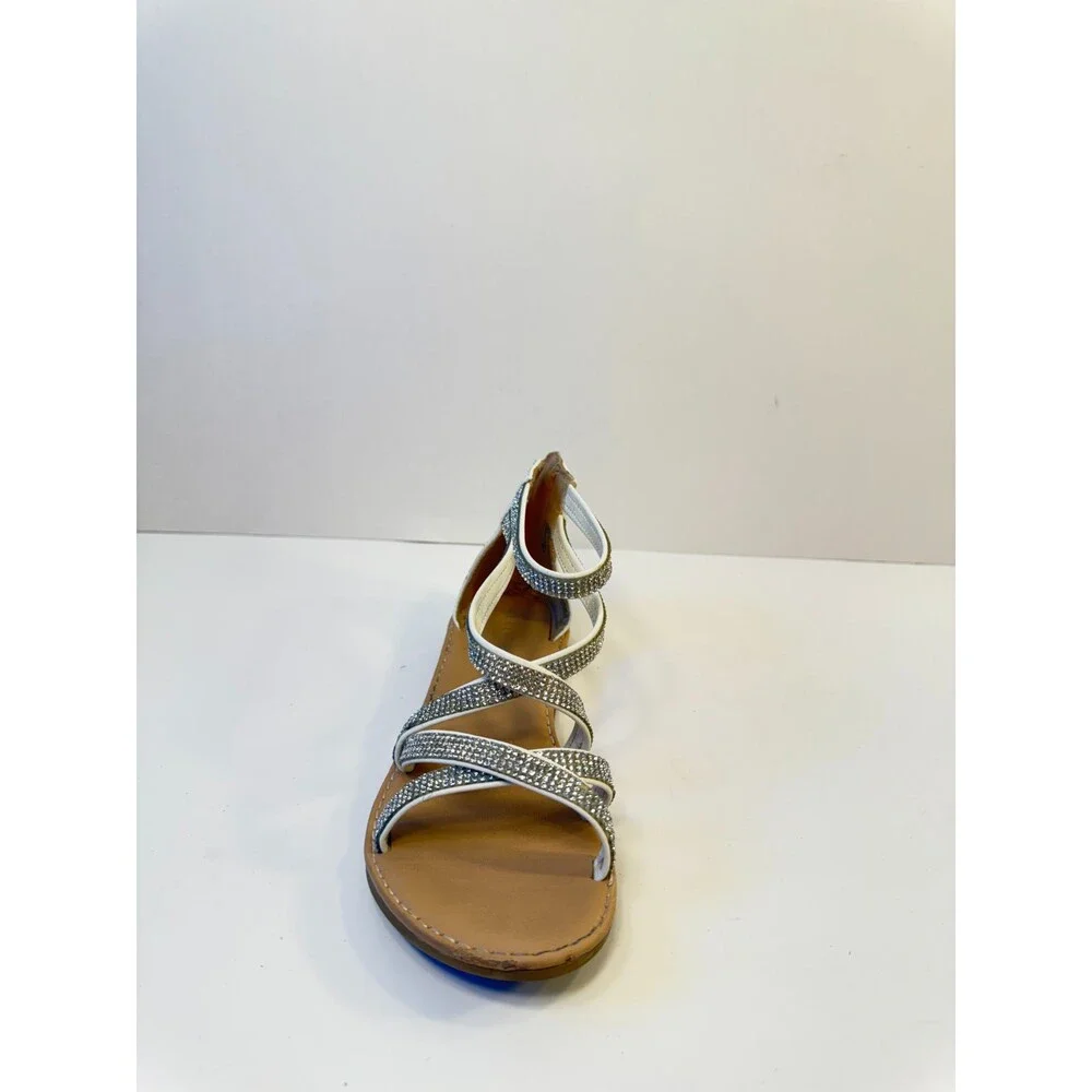 C33. Kelly & Katie Womens Sandals Brown-US 2 Youths